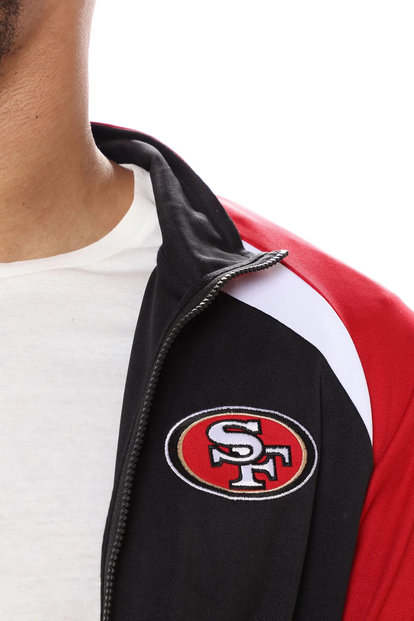 49ers Track Top - Black