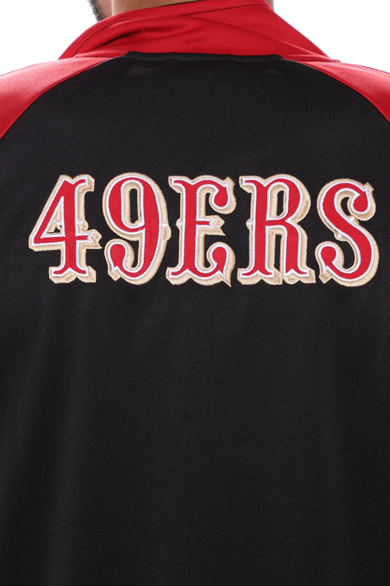 49ers Track Top - Black