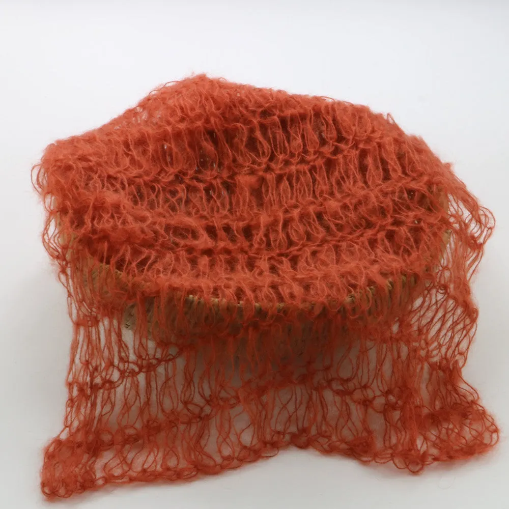 60*30CM Hand Crochet Mohair Wrap