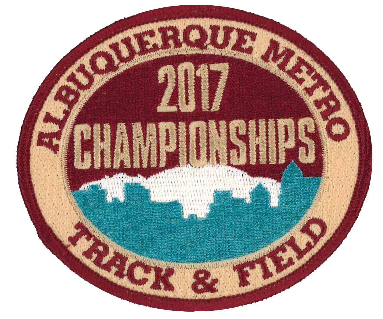 ABQ Metro Track and Field Championship Patches