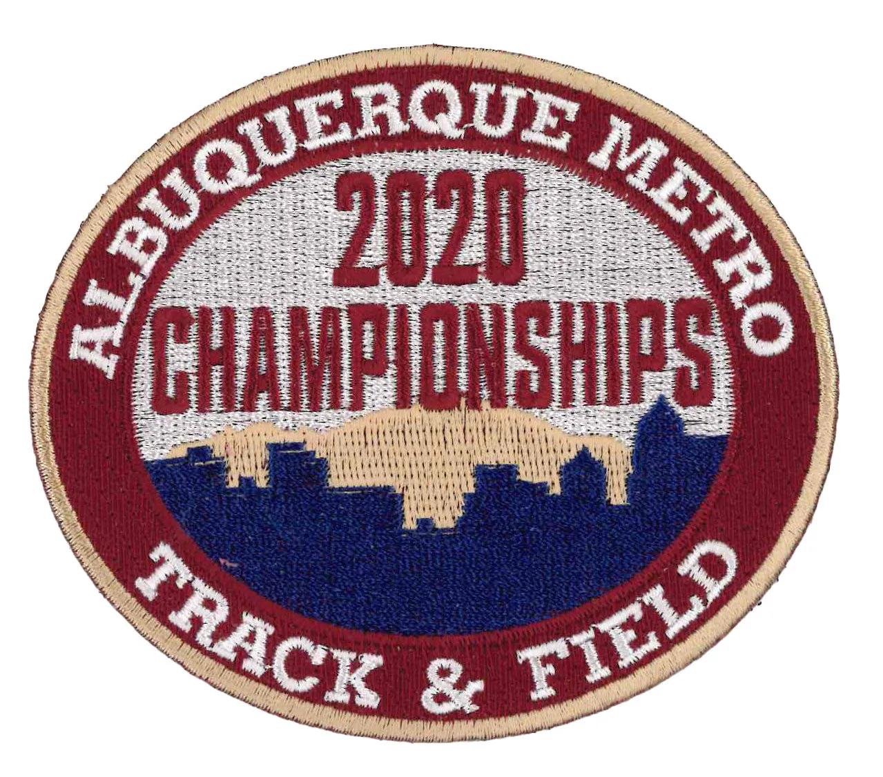 ABQ Metro Track and Field Championship Patches