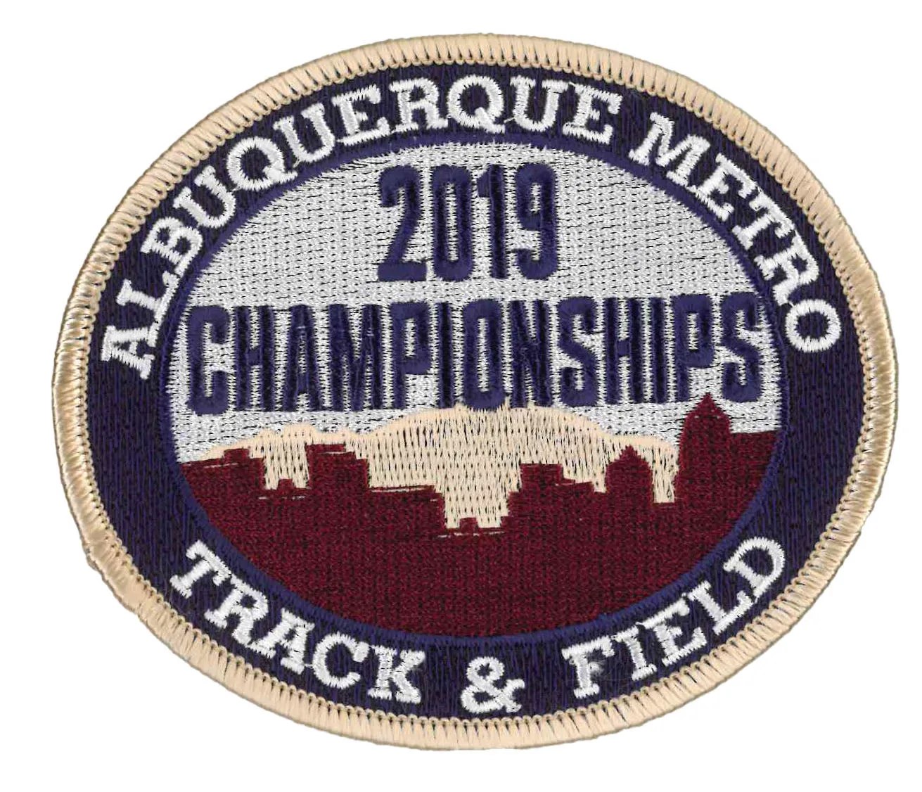 ABQ Metro Track and Field Championship Patches