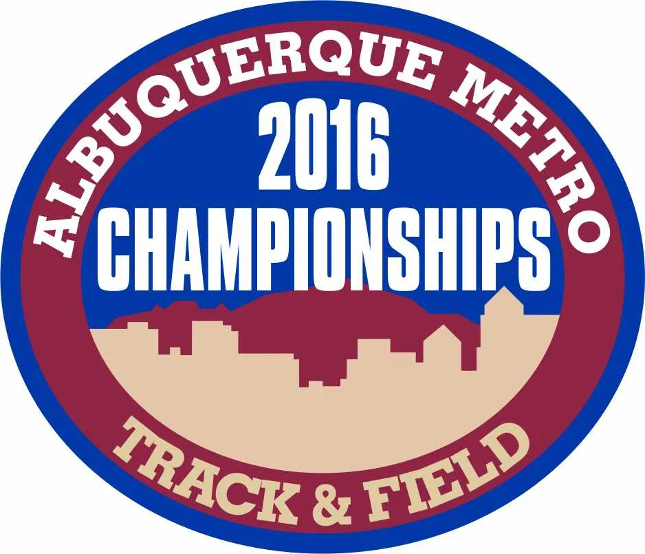 ABQ Metro Track and Field Championship Patches