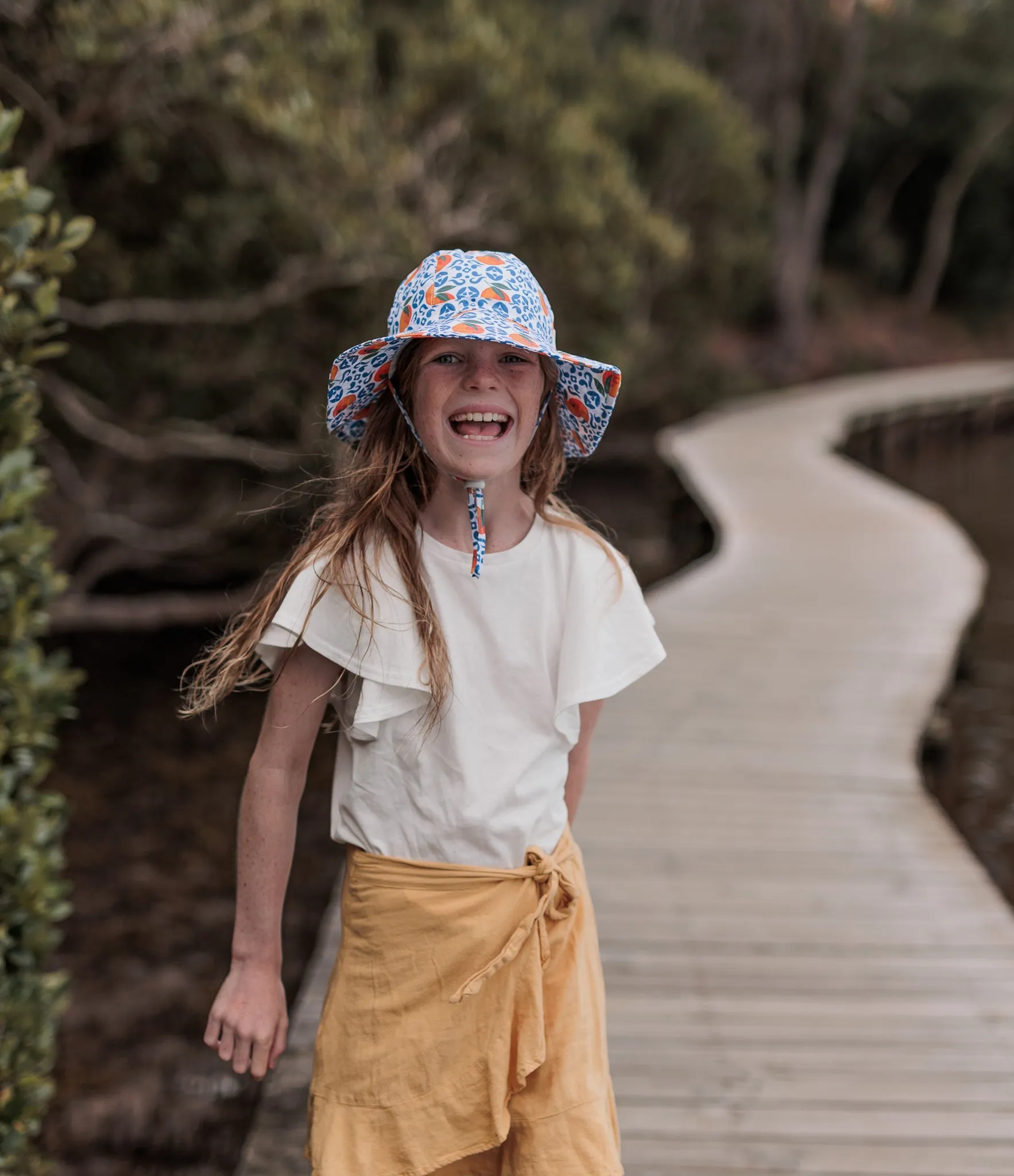 Amalfi Wide Brim Sunhat