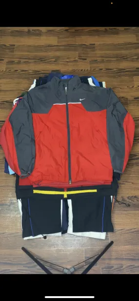 Authentic wind breakers & nike track pants