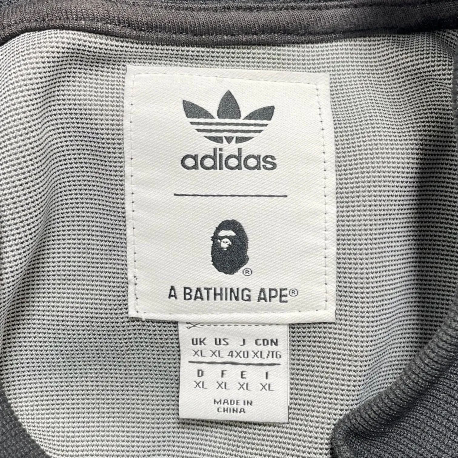 BAPE x adidas adicolor Track Top Cinder