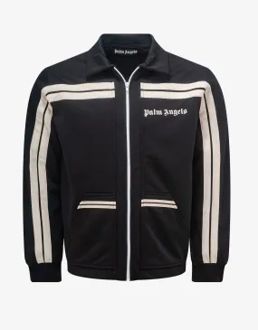 Black Stripe Detail Track Jacket