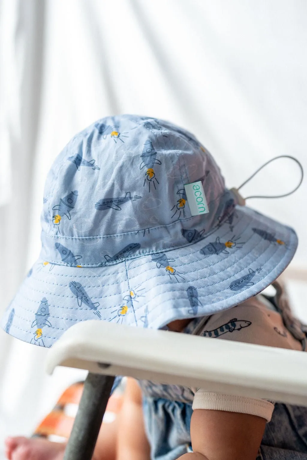 Blast Off Wide Brim Infant Hat