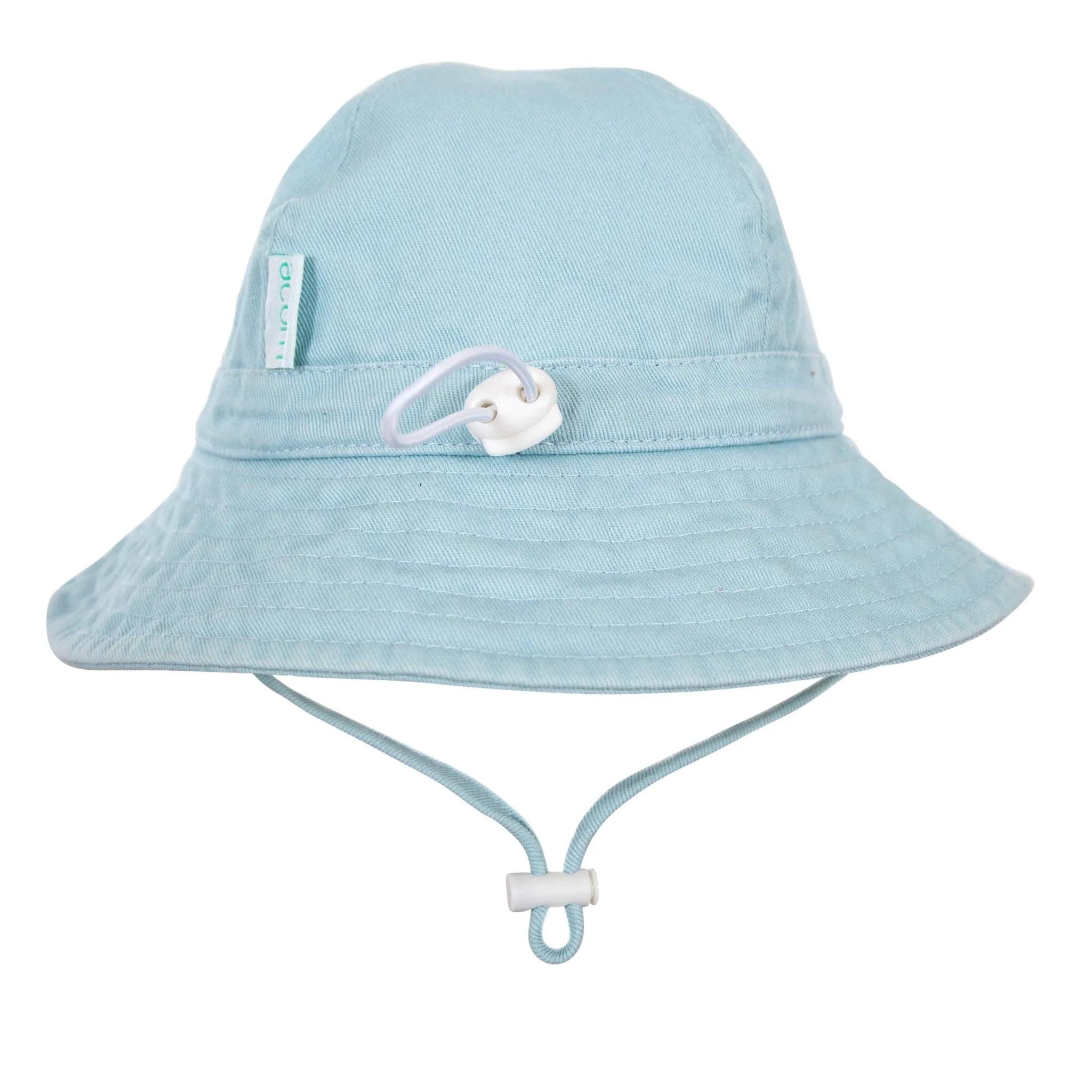 Blue Wide Brim Infant Hat