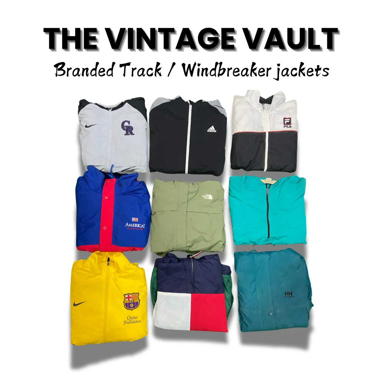 Branded Track/windbreaker jackets - 10 pcs