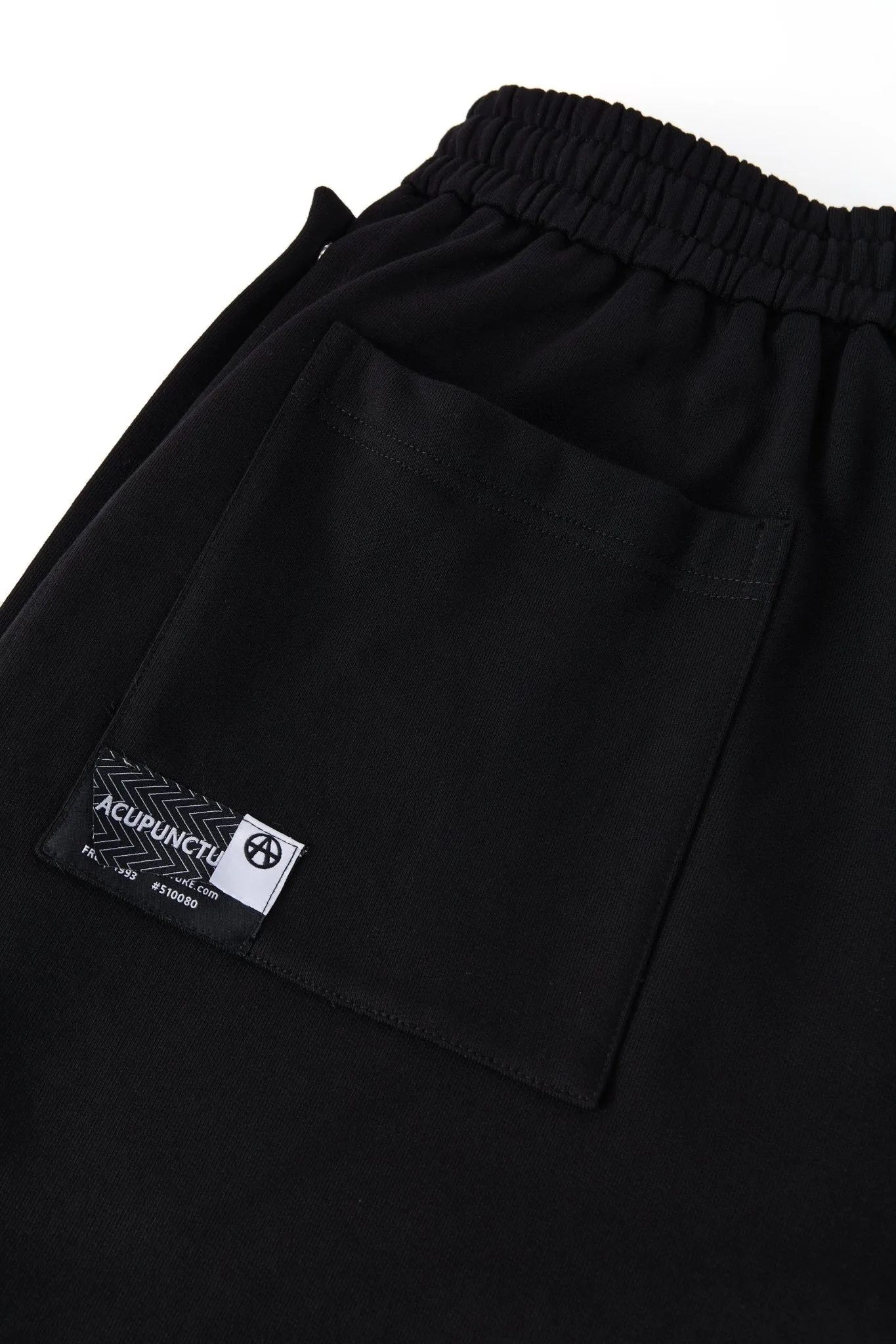 BUTTON SHORTS BLACK