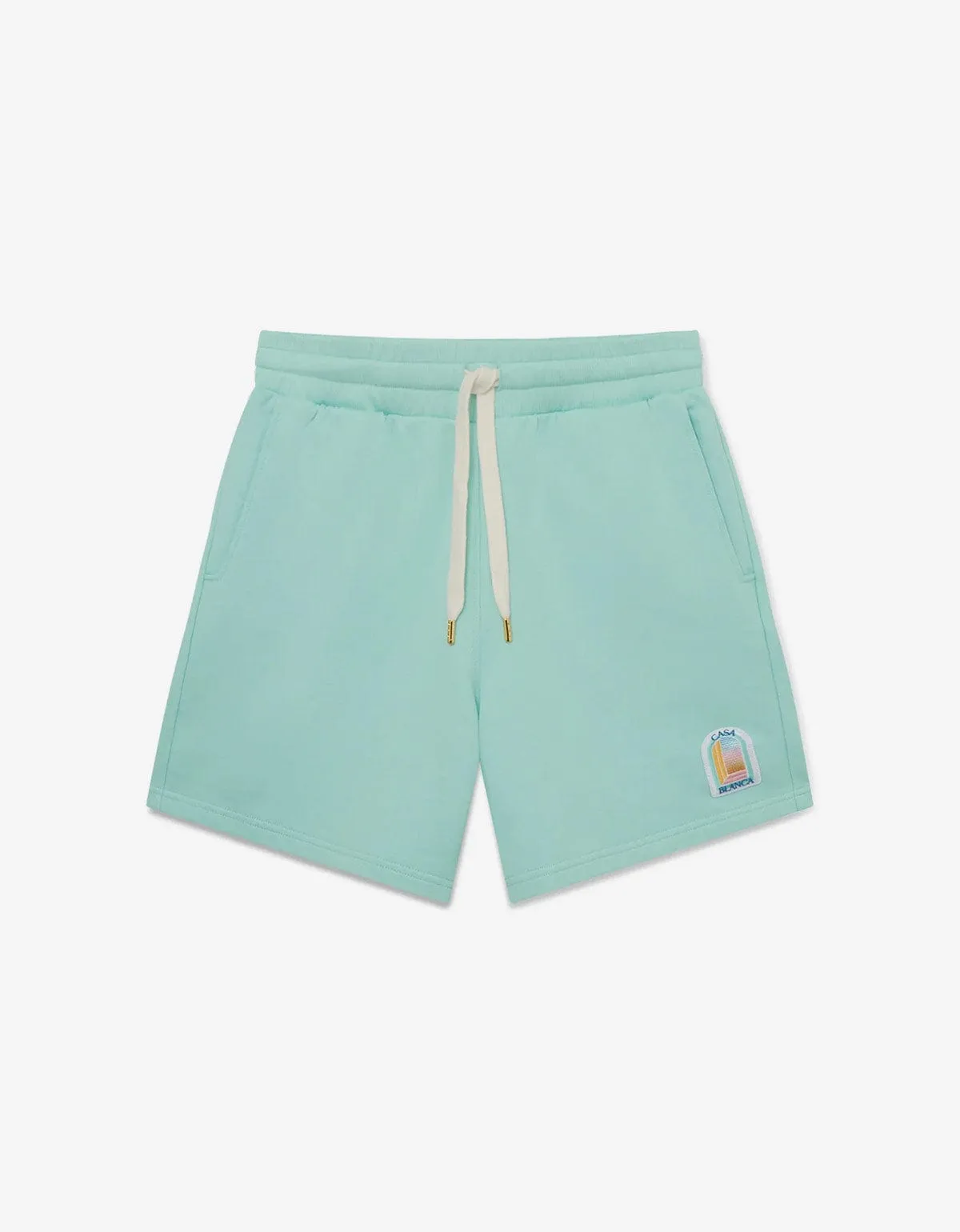 Casablanca Green L'Arc Coloré Sweatshort