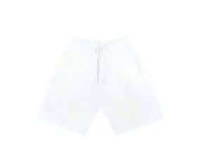 Denim Tears Mono Cotton Wreath Shorts White