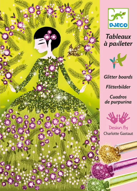 Djeco Dresses Glitter Boards