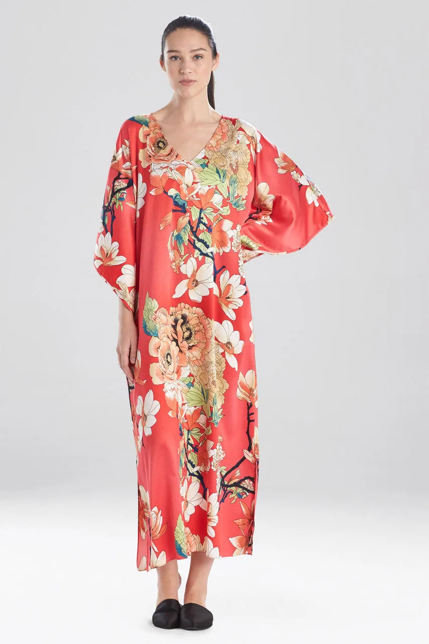 Enchanted Lotus Satin Caftan