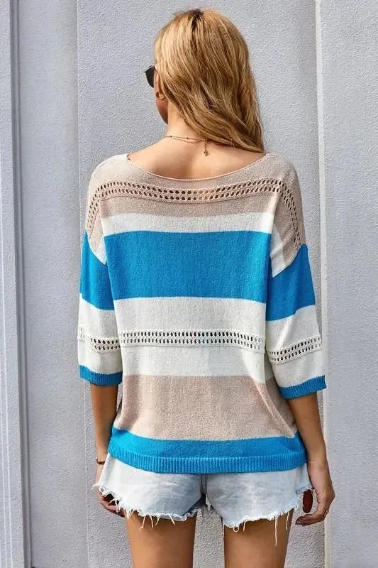 Grace Casual Loose Knit Sweater