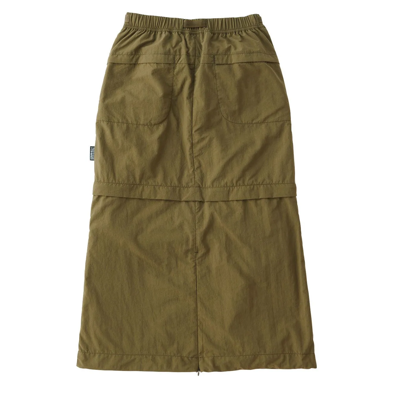 Gramicci Womens Convertible Micro Ripstop Skirt Army Green