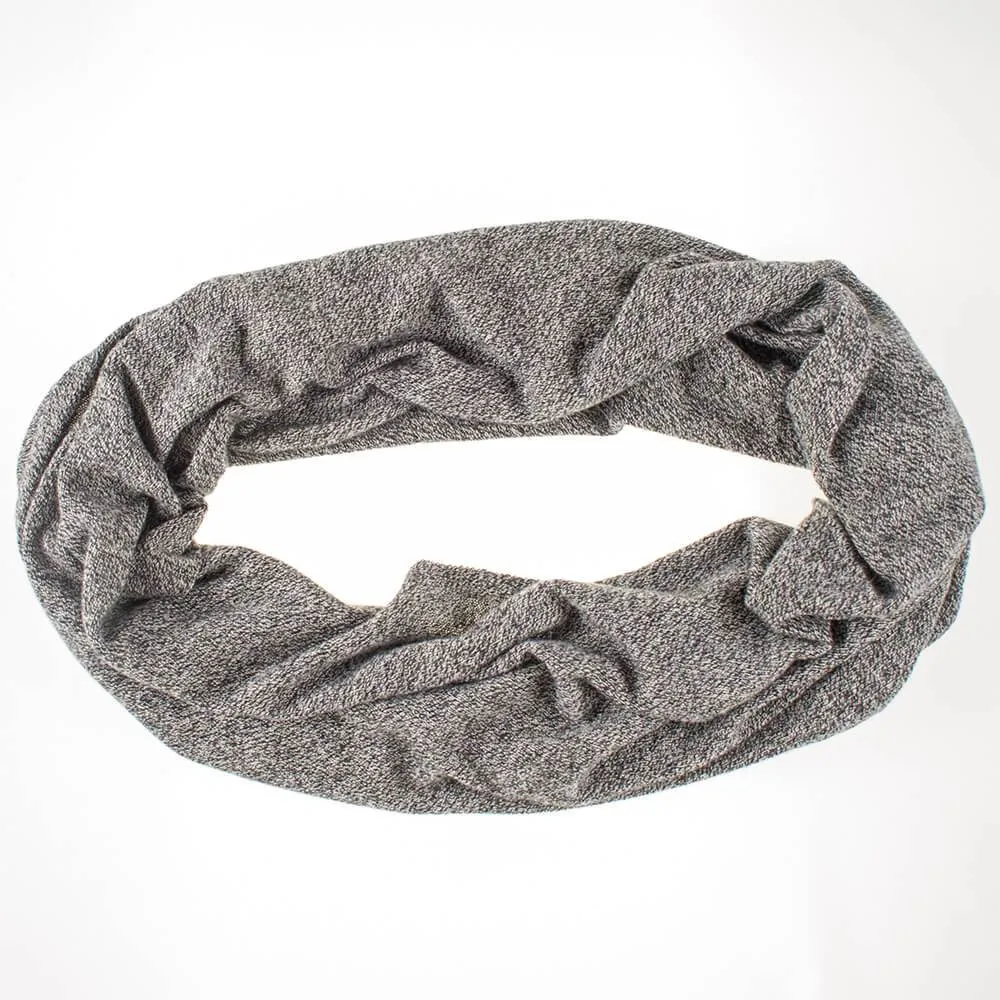 Grey Melange Double Size Snood