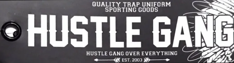 ^HUSTLE GANG^ (BLACK-MULTI) ZIP UP TRACK JACKETS