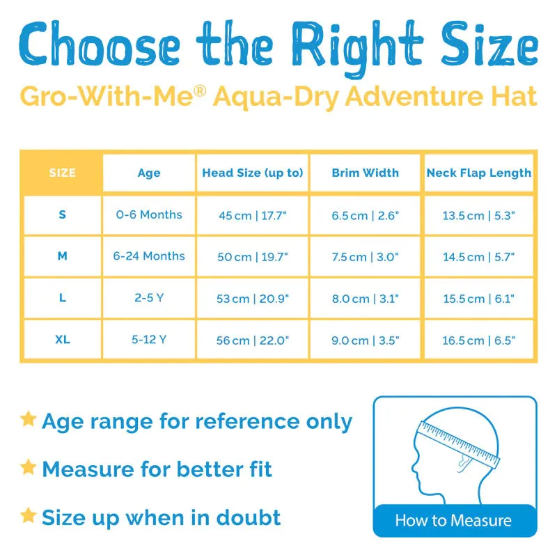 Jan & Jul Gro-with-me Aqua Dry Adventure Hat - Lavender