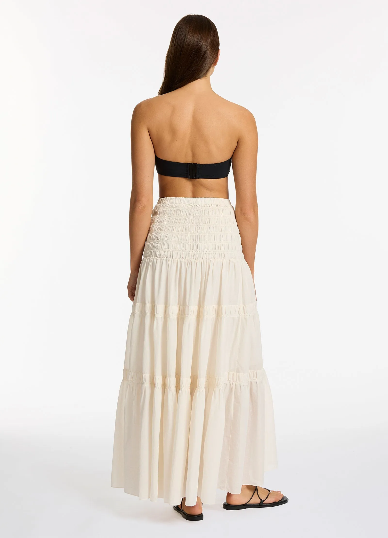 Jetset Convertible Maxi Dress - Cream