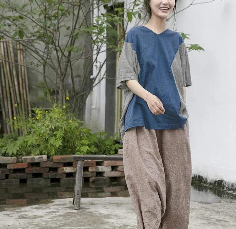 Loose Khaki Harem Pants | Lotus