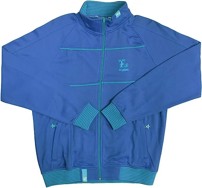 Lrg Night Train Track Jacket True Blue