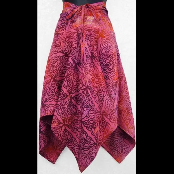 Maddie's Premium Batik Celtic Convertible Top/Skirt