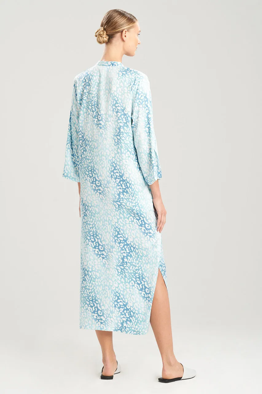 Misty Leopard Caftan