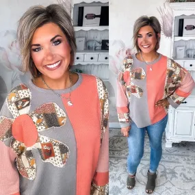 Most Epic Tunic Top - Coral Combo