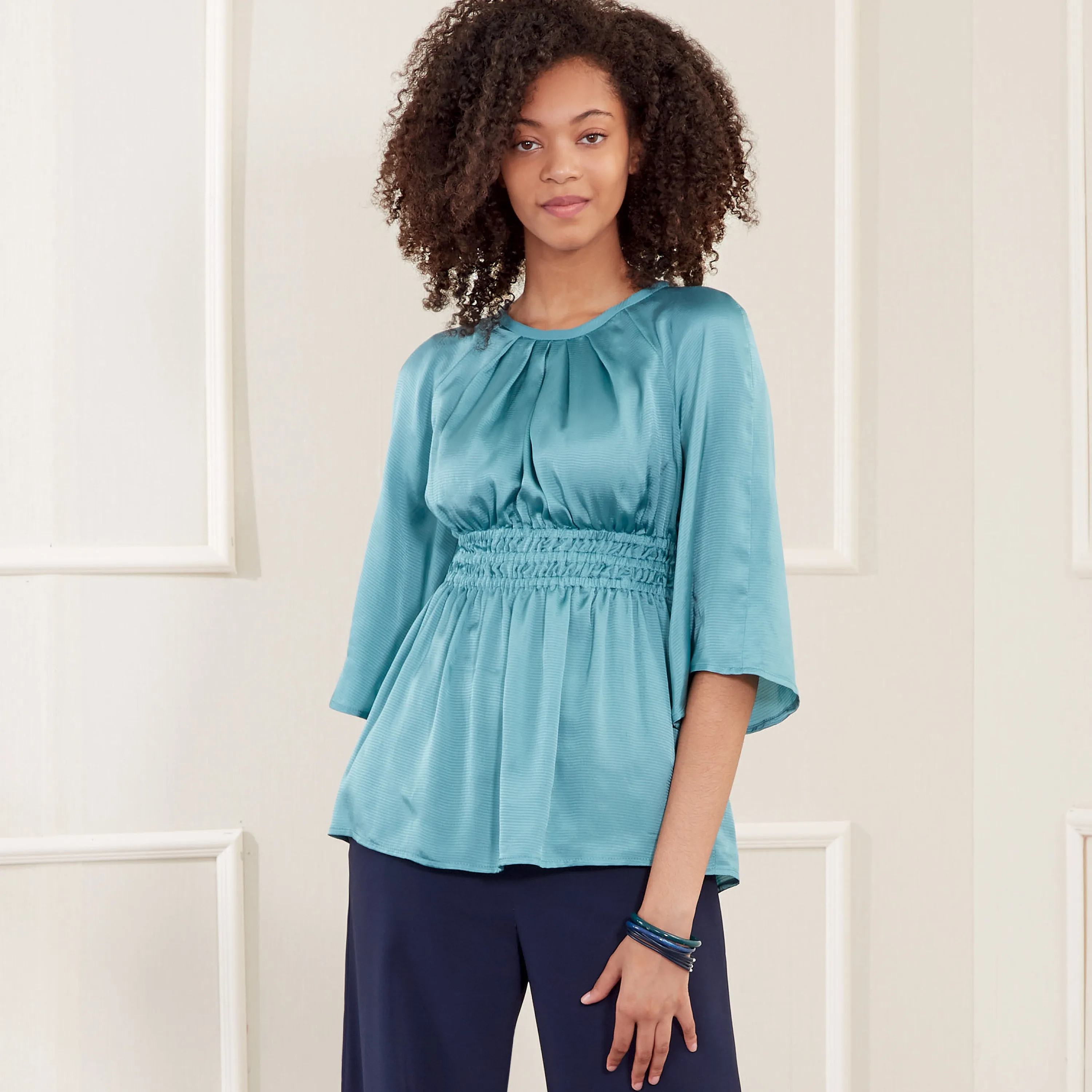 Newlook Pattern N6684 Misses' Tops In Two Lengths