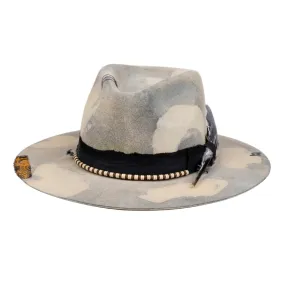 Orion - Vintage Handcrafted Tie-Dye Fedora Hat