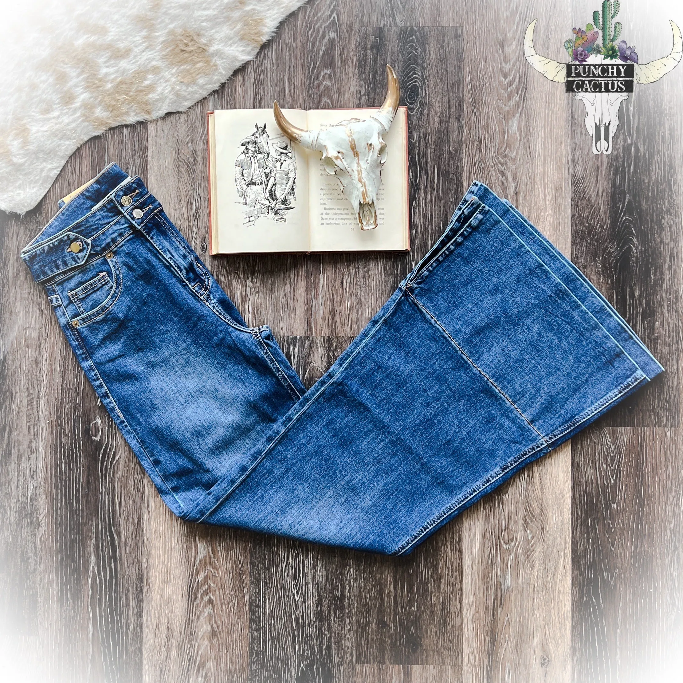 Palazzo Denim Pants