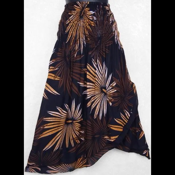 Palm Frond Convertible Dress/Skirt