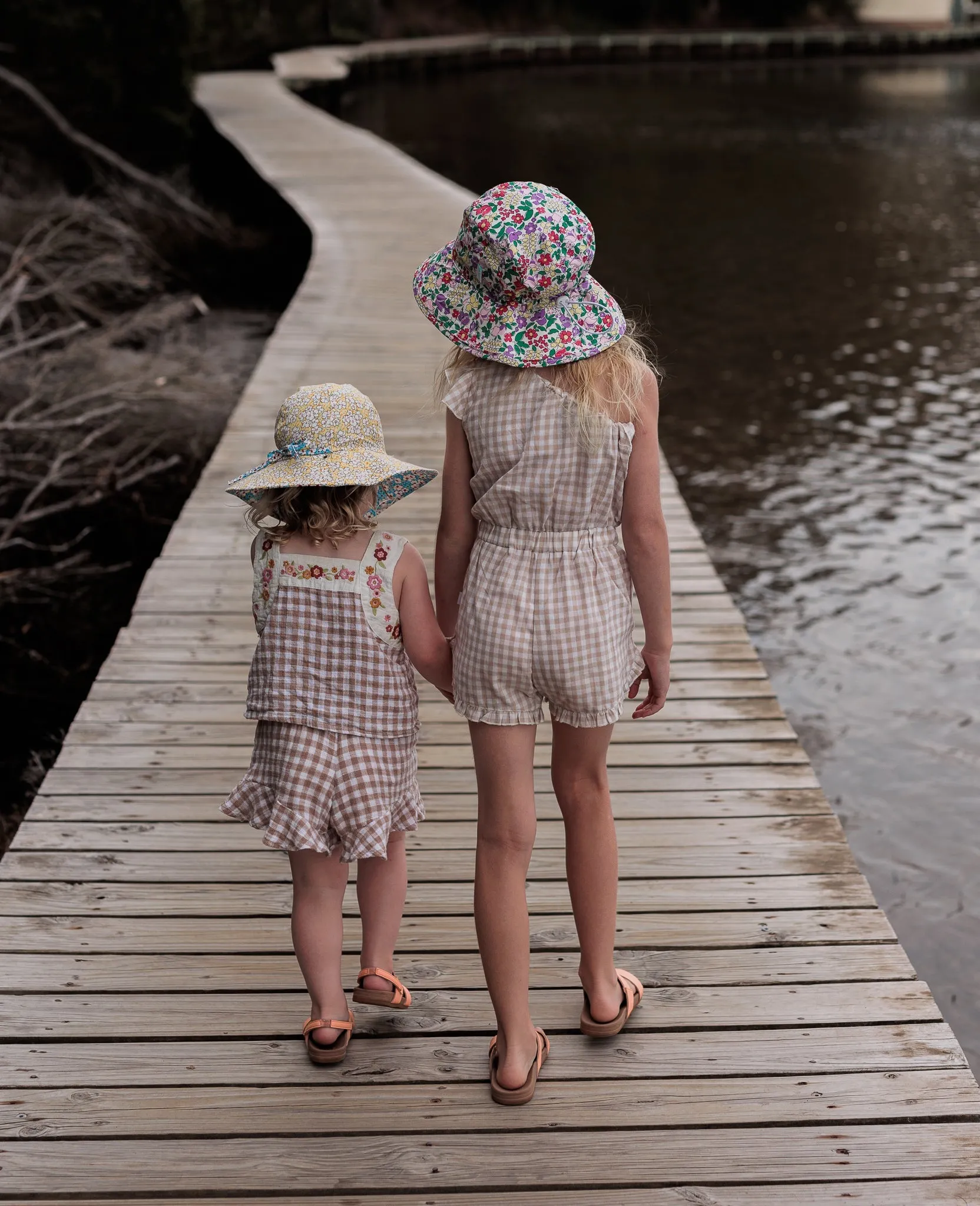 Poppie Wide Brim Reversible Sunhat