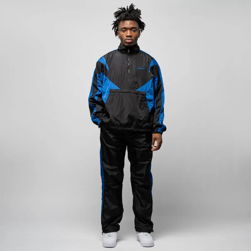 Purple Brand Color Blocked Track Jacket - Multi/Blue