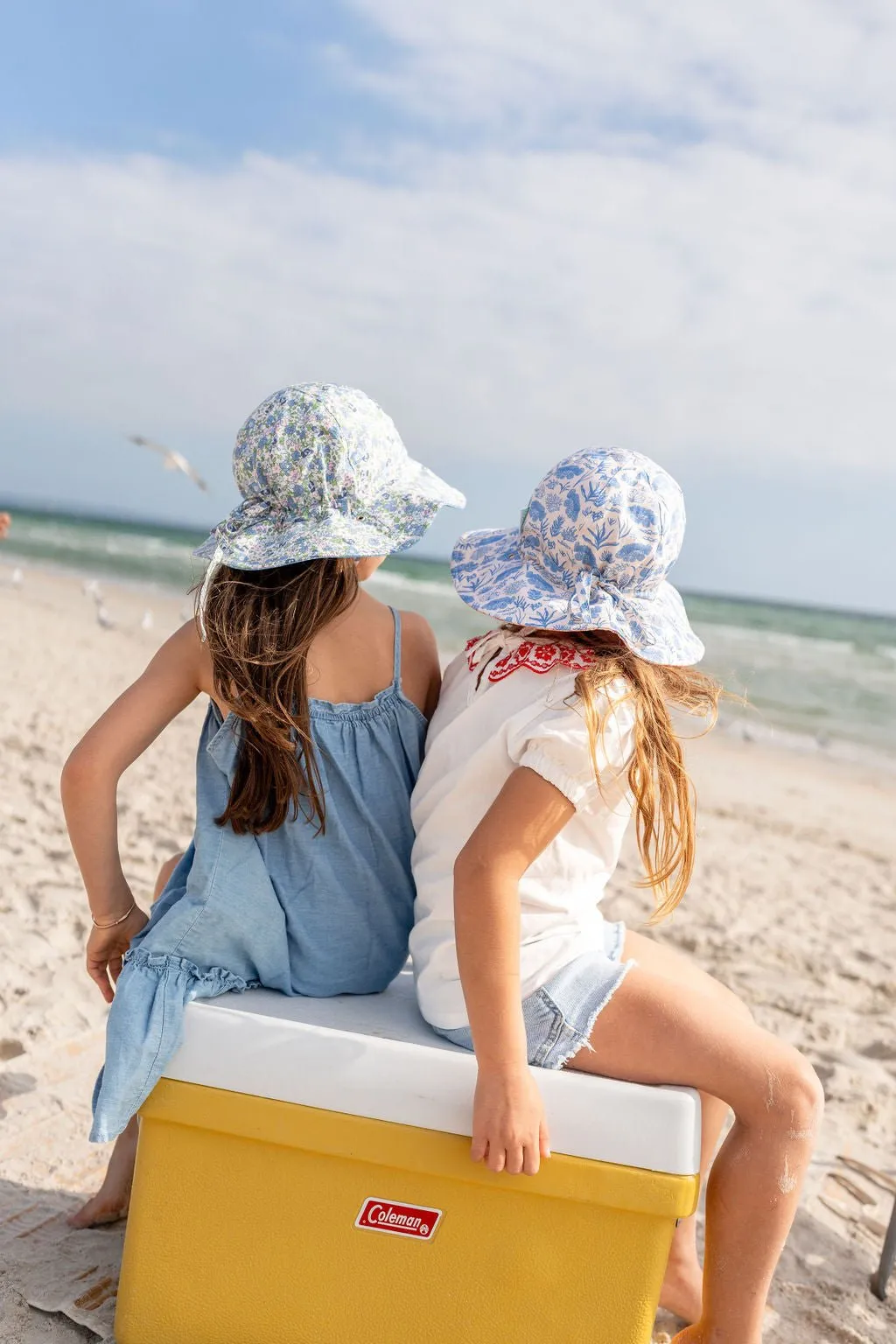 Sophia Wide Brim Reversible Sunhat