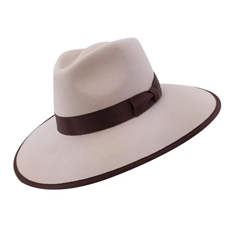 Stanton Lillian Wide Brim Fedora - Sand