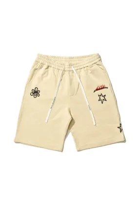 STAR MOON SHORTS BEIGE