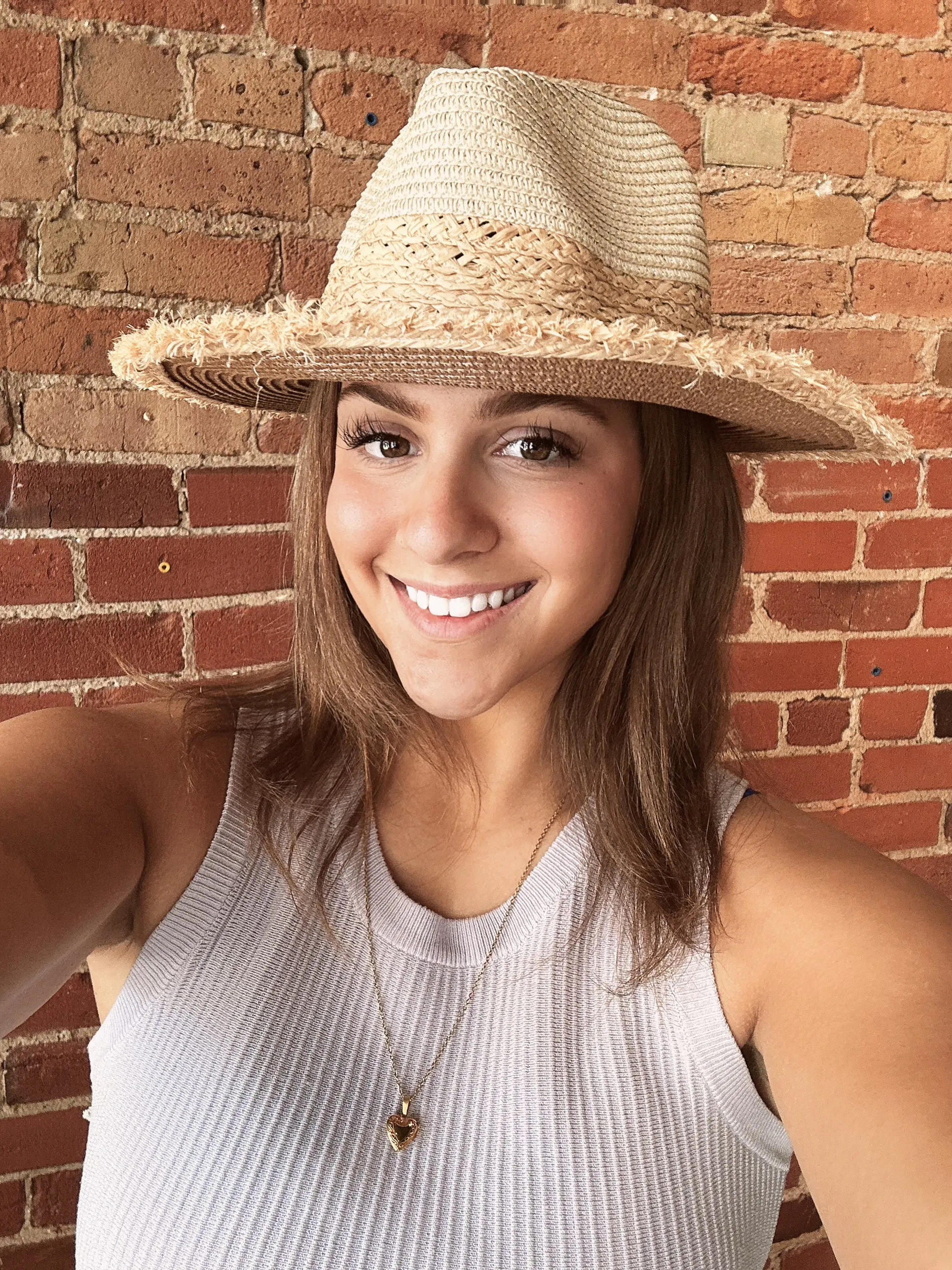 Straw Wide Brim Hat