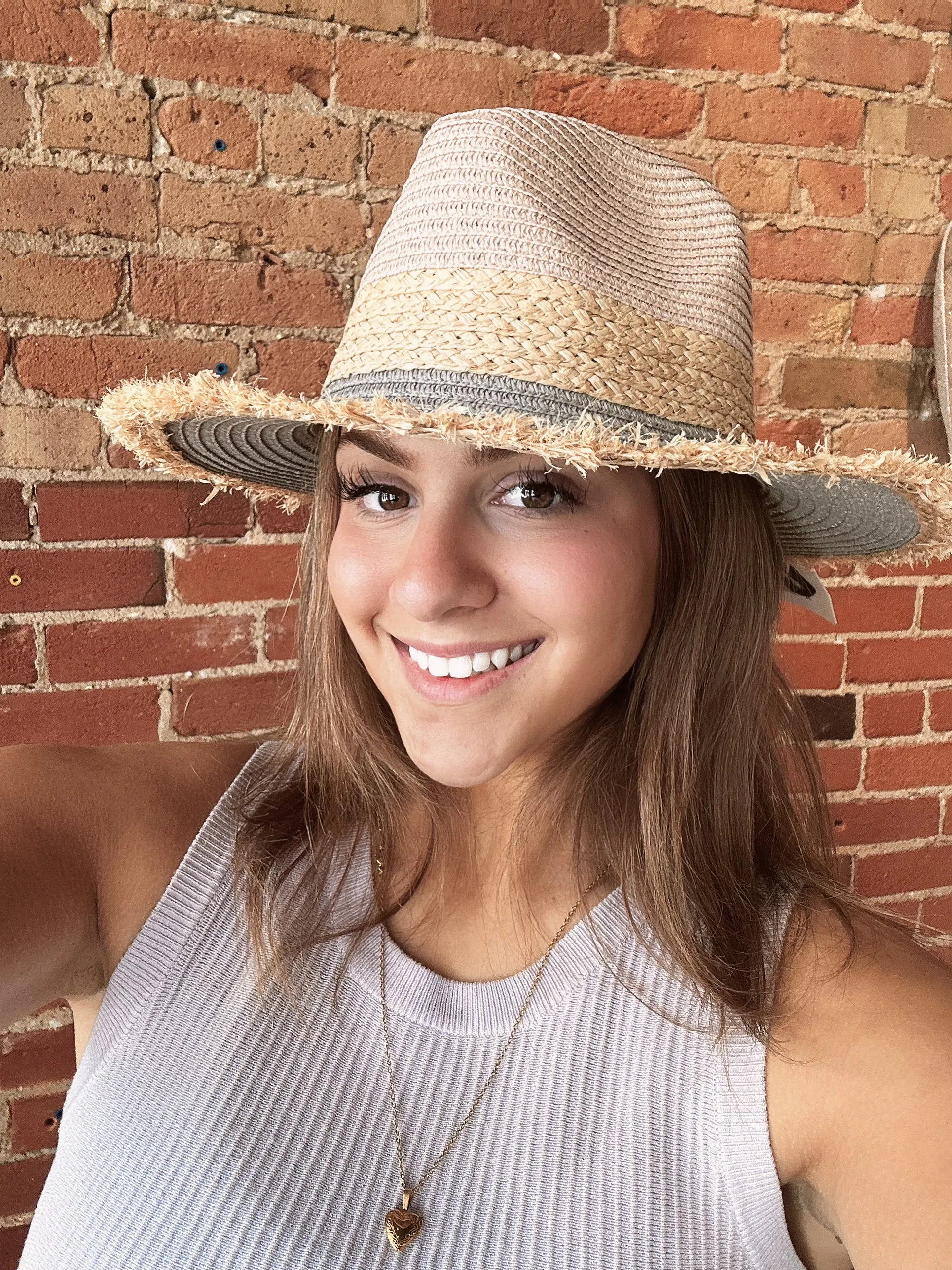 Straw Wide Brim Hat