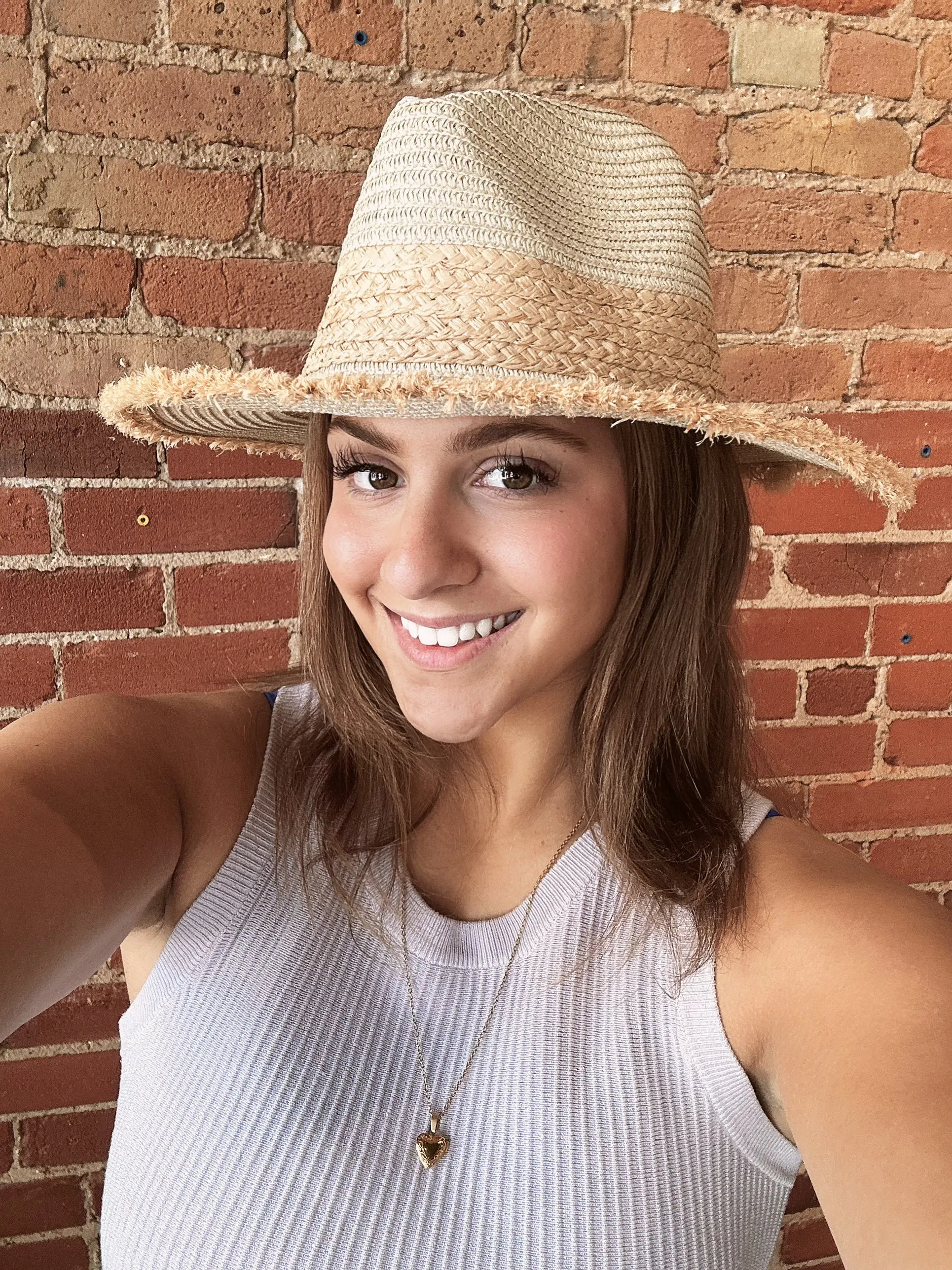 Straw Wide Brim Hat