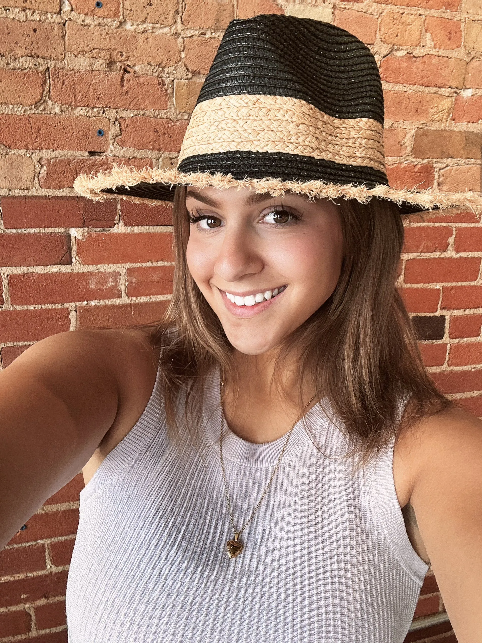 Straw Wide Brim Hat