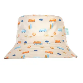 Sunrise Surf Wide Brim Bucket Hat