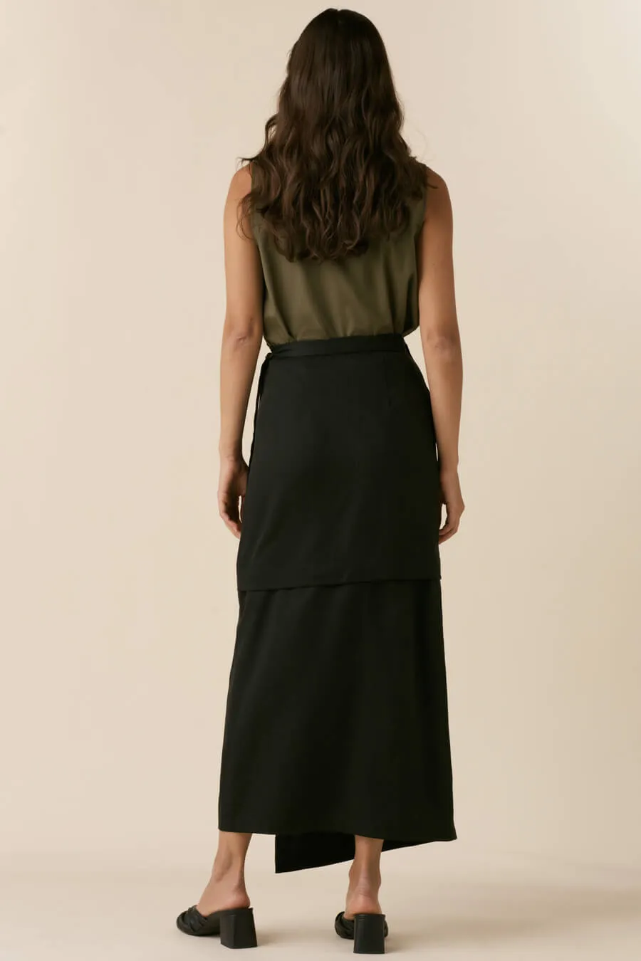 The Convertible Wrap Midi Skirt