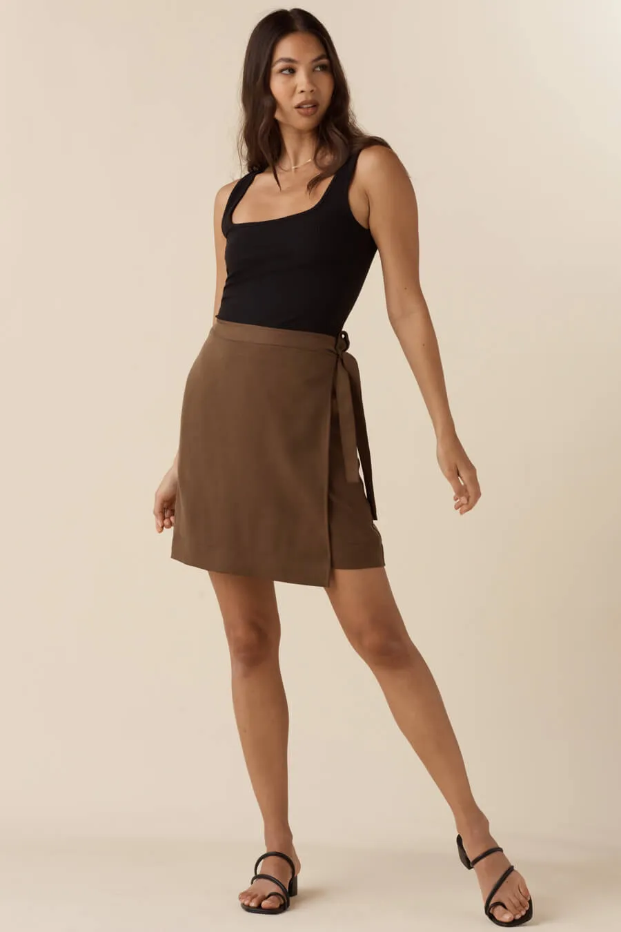 The Convertible Wrap Midi Skirt