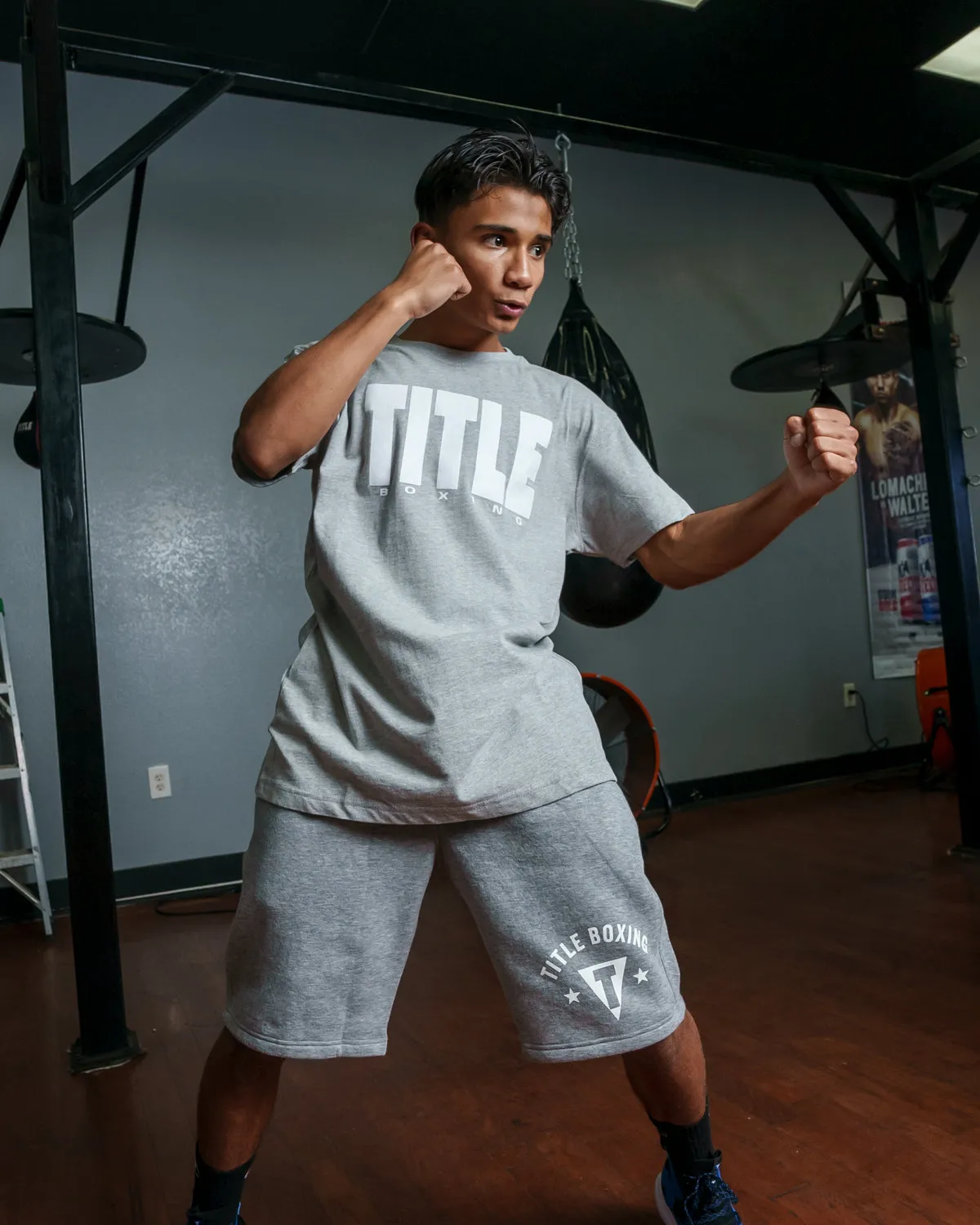 TITLE Boxing Traditional Sweat Shorts