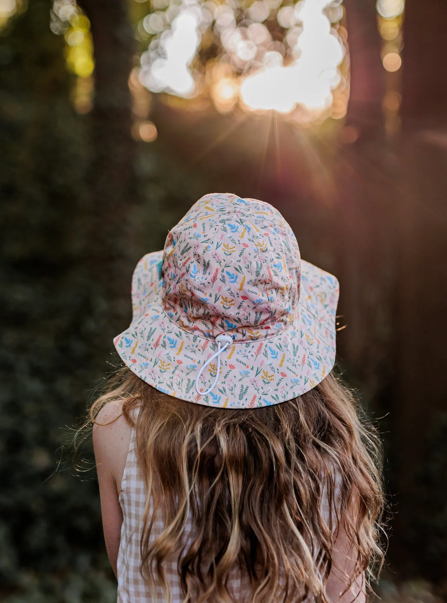 Wildflowers Wide Brim Sunhat