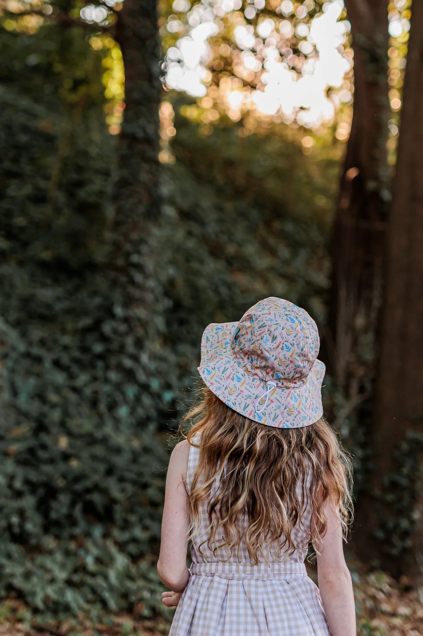 Wildflowers Wide Brim Sunhat