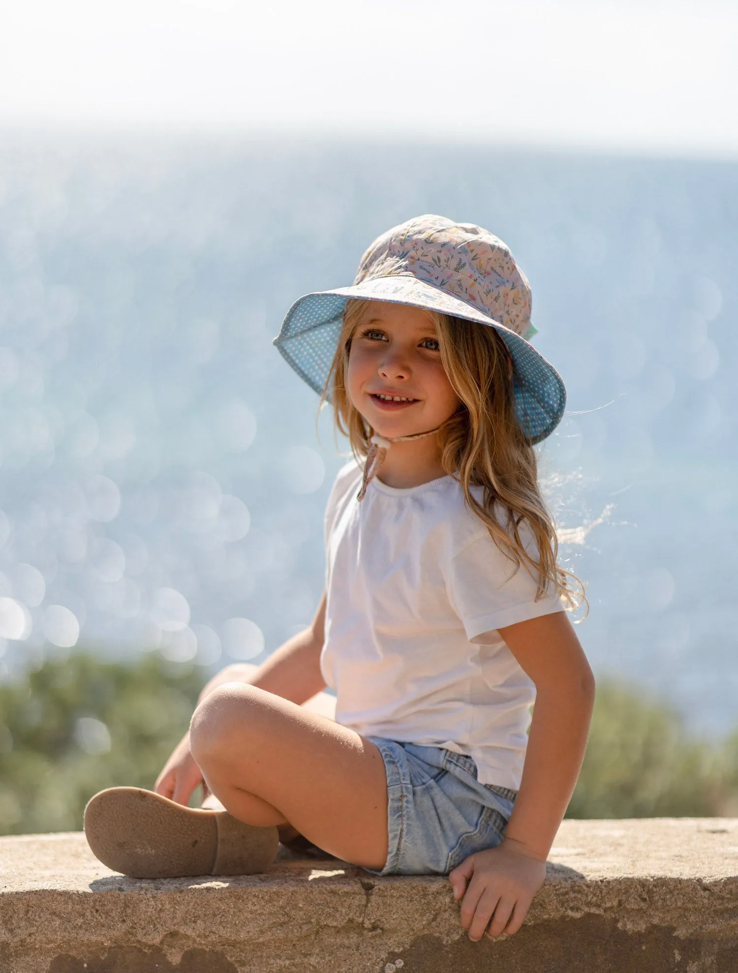 Wildflowers Wide Brim Sunhat